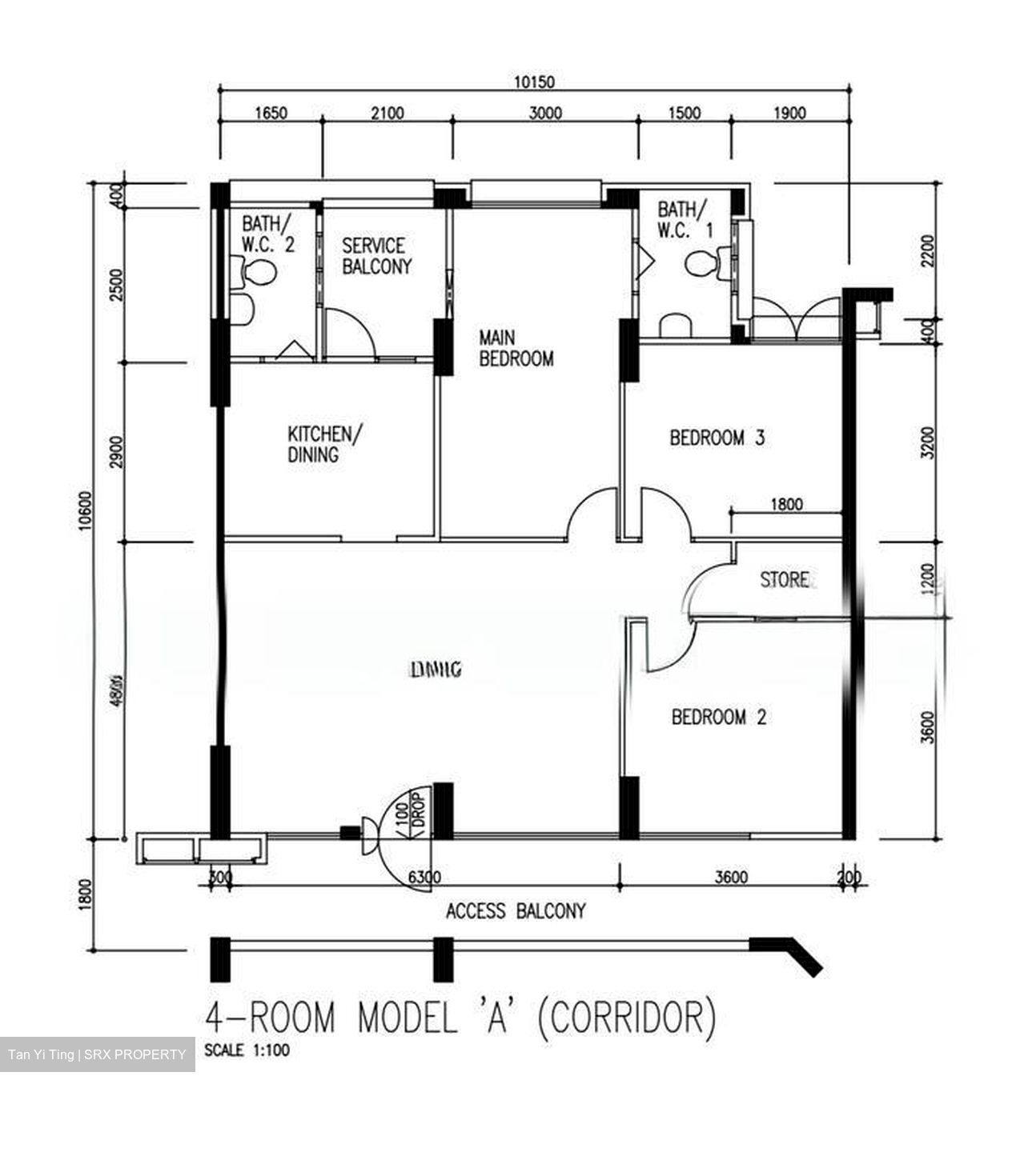 Blk 787C Woodlands Crescent (Woodlands), HDB 4 Rooms #500406081